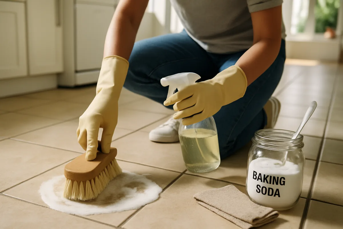 Pulizia pavimenti con bicarbonato: guida pratica