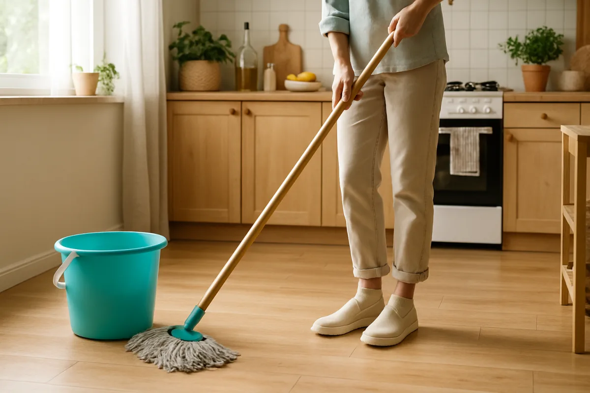 Pulizia pavimenti naturale: soluzioni efficaci