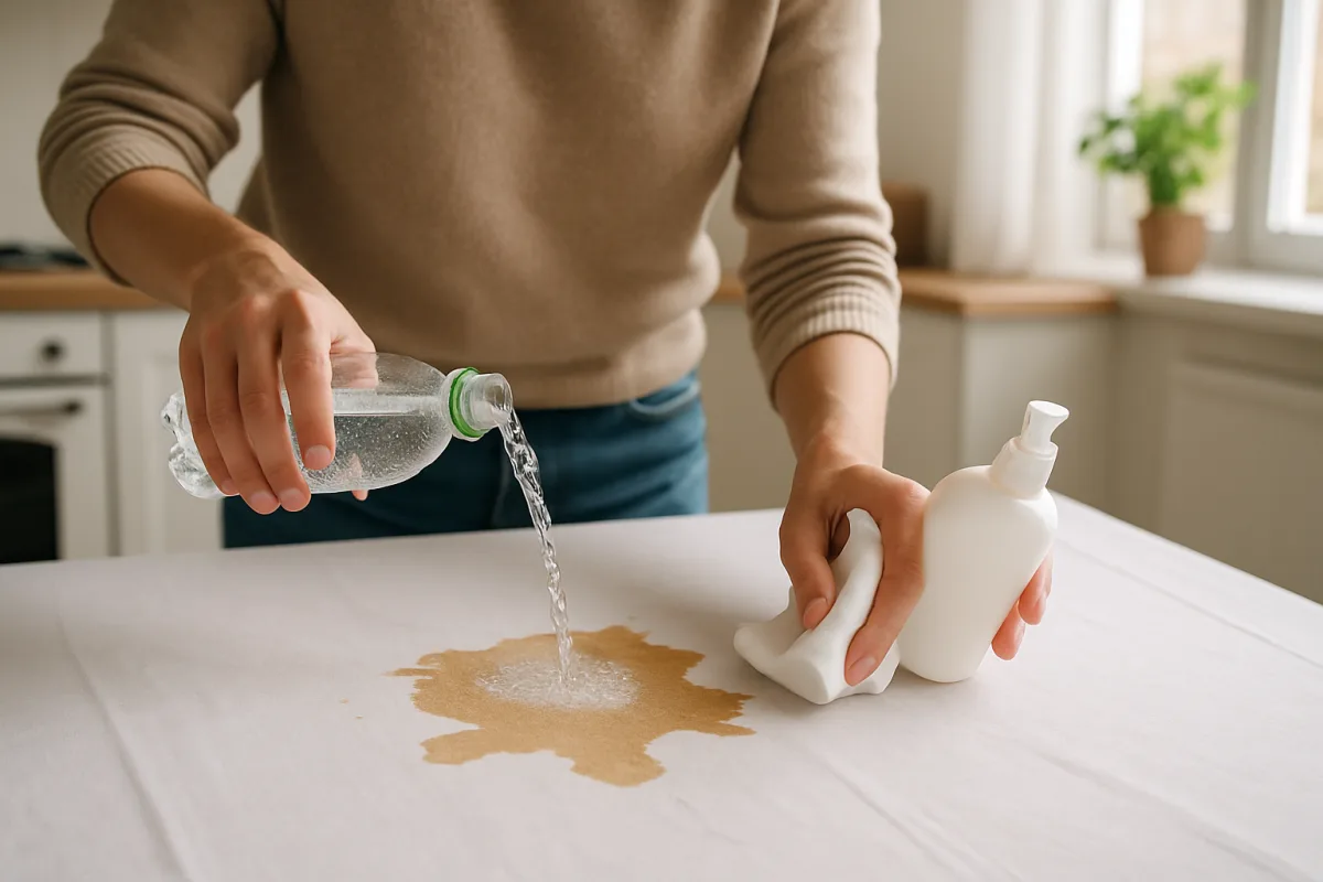 Togliere macchie di caffè: soluzioni rapide